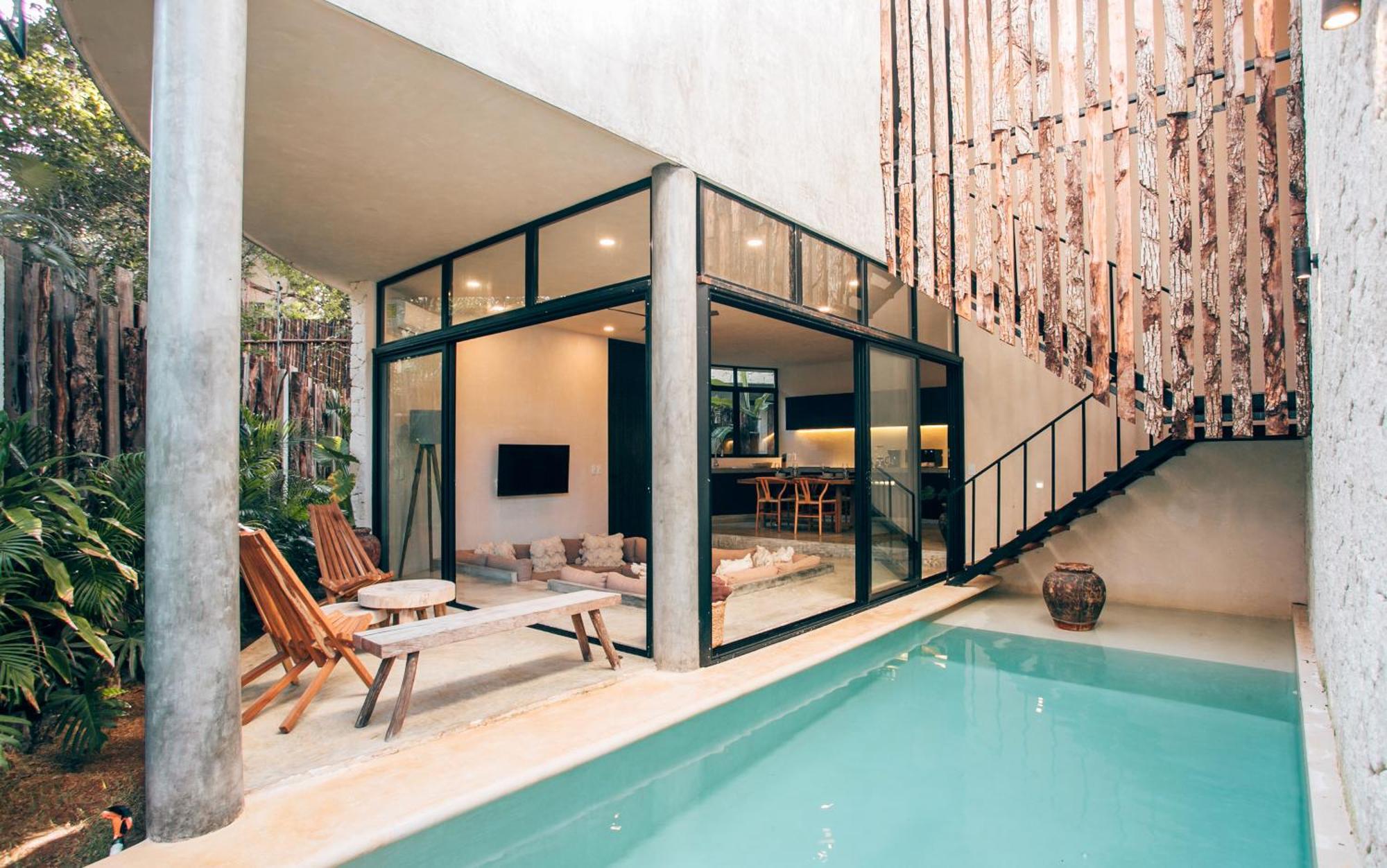 Round Luxury Jungle Villa Priv Pool-Concierge 4A Тулум Екстер'єр фото