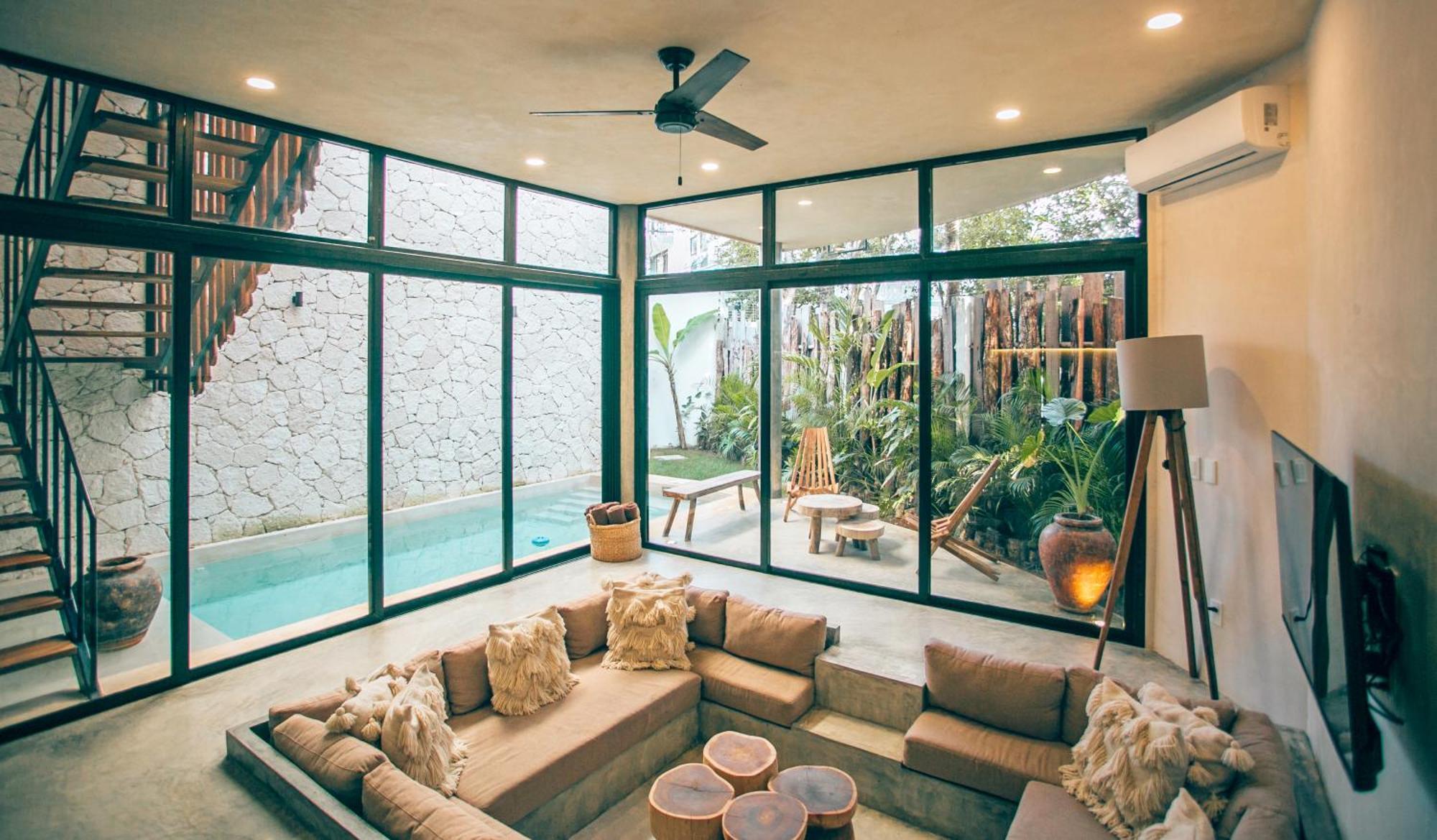 Round Luxury Jungle Villa Priv Pool-Concierge 4A Тулум Екстер'єр фото