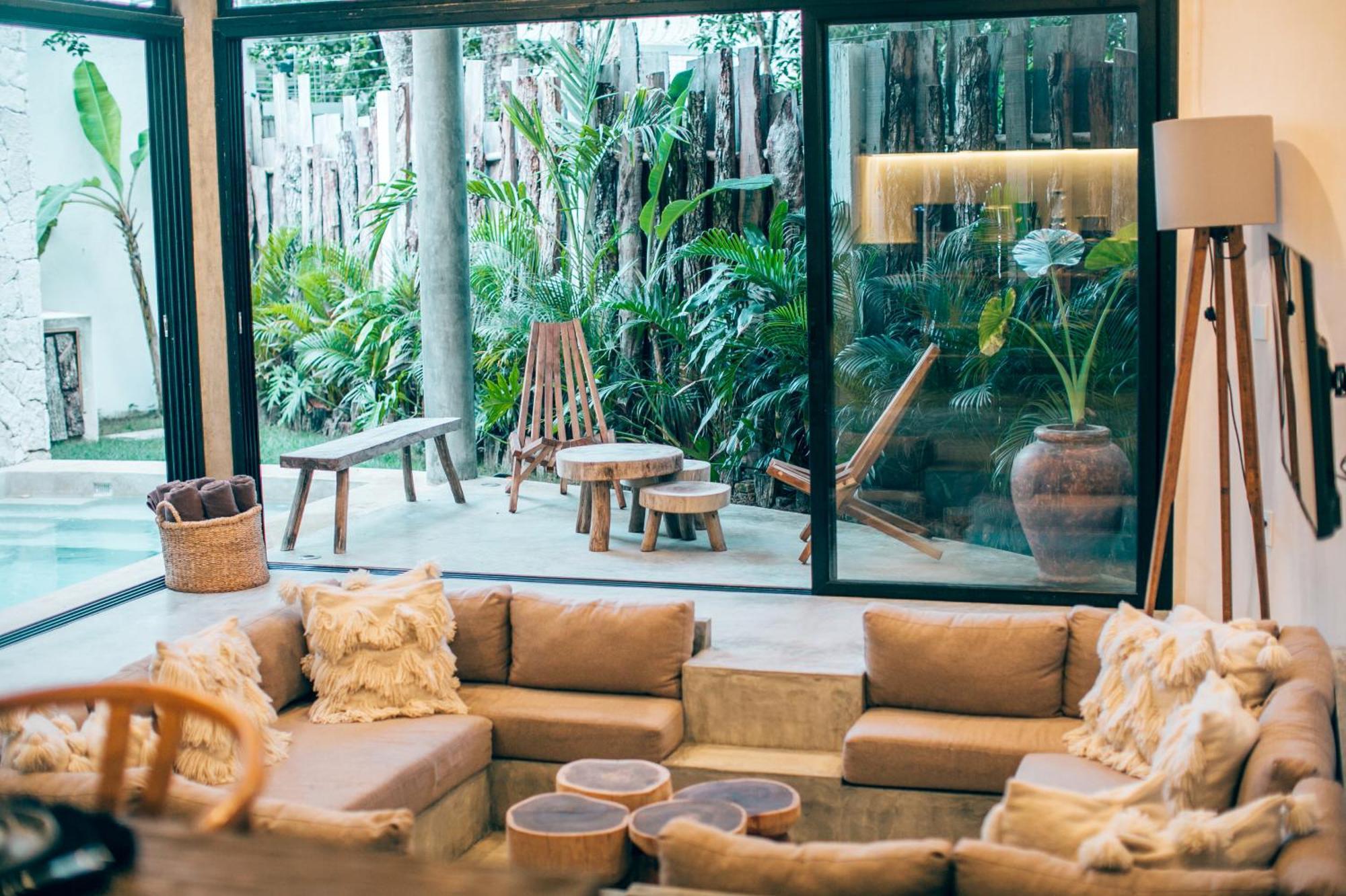 Round Luxury Jungle Villa Priv Pool-Concierge 4A Тулум Екстер'єр фото